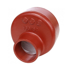 Переход чугунный безраструбный SML d70Х50